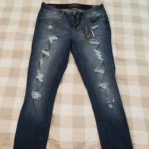 Torrid Bombshell Skinny Darkwash Sz 12XT